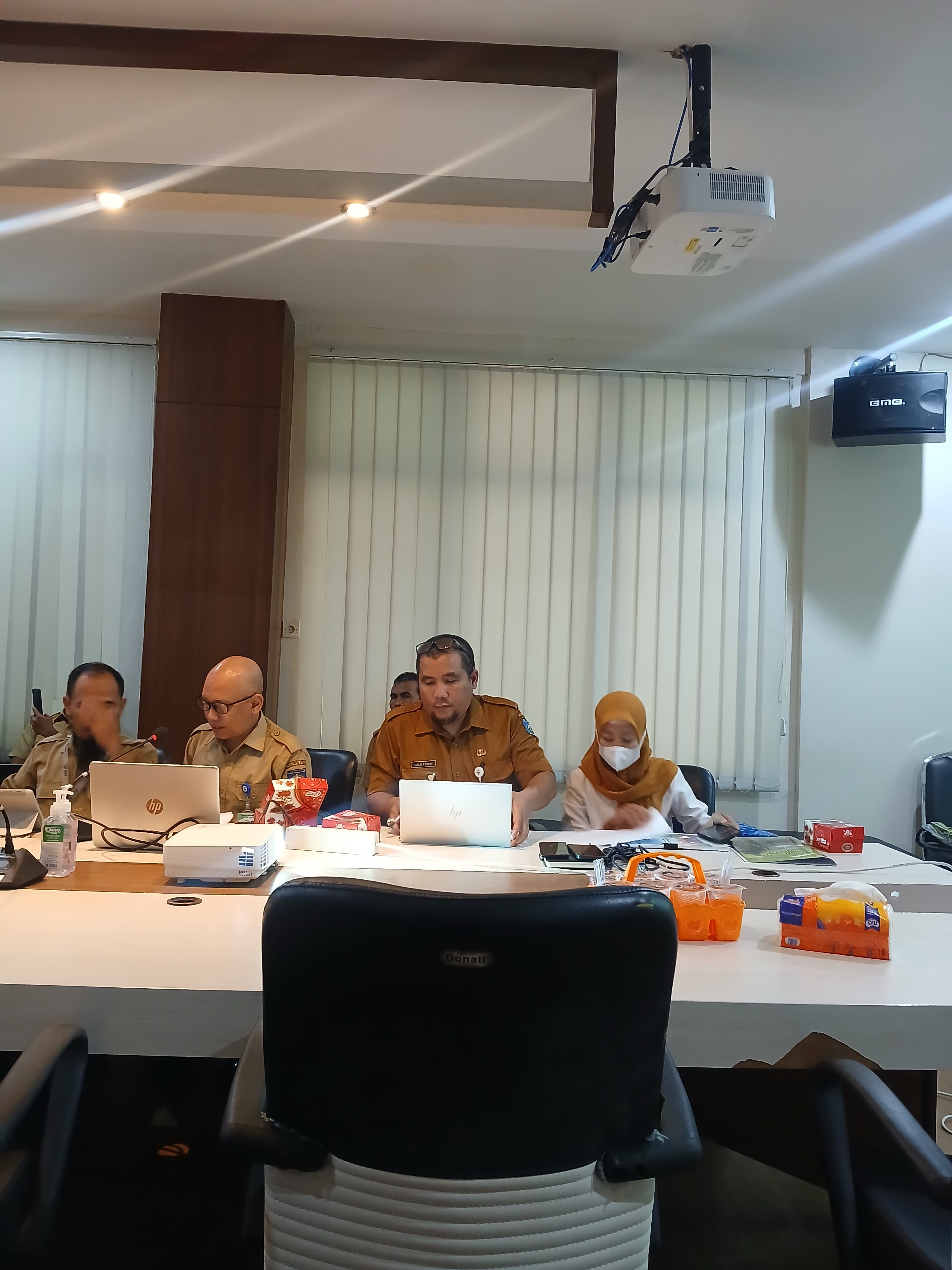 Rapat Evaluasi Dokumen Pelaksanaan Anggaran (DPA) lingkup Pemerintah Provinsi NTB yang digelar oleh BPKAD NTB